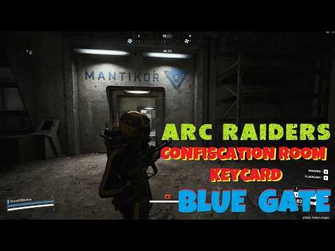 ARC Raiders - Blue Gate Confiscation Room Keycard | LOOT | [ Location - Guide ]