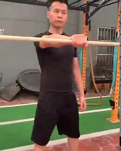 5.9M views · 108K reactions | Here is a video to teach you how to use the Kung fu staff or kung fu gun. #warrior #wushu #shaolin #martialarts | UK Shaolin | Facebook