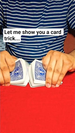 Let me show you a card trick #magic