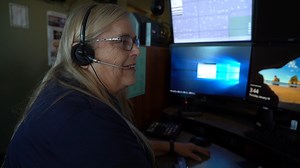 For 28 years, Dispatch Supervisor Lynda Ellsworth was PCSO's calming voice behind the radio. Congrats on your retirement, Lynda! #thingoldline | Pinal County Sheriff's Office