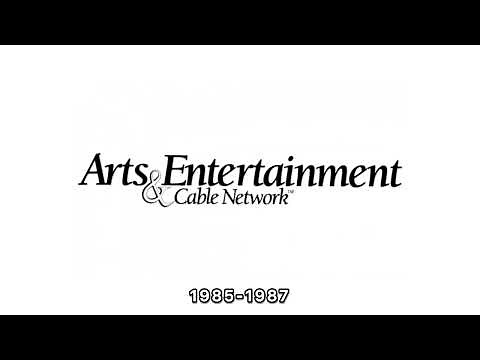 A&E historical logos