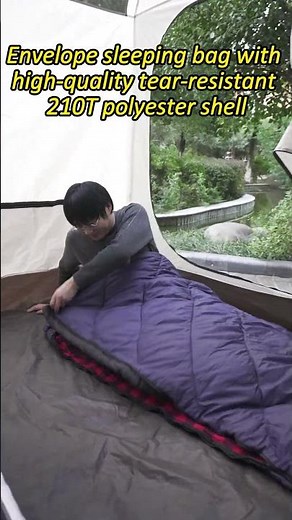 No More Cold Nights! Windproof Warm Convertible Sleeping Bag for Couples & Solo Camping