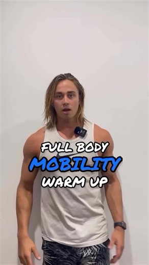 Full body mobility warm up! Do this before your next session 2 rounds: 1. Shifting cossack squats 2. Elephant walk 3. Back bridge reaches 4. Downward to upward dog 5. Spiderman lunge rotations 6. Wide stance good mornings Get that body limber and ready for cracker workout 🏋️‍♀️ #mobility #workout #fitness #warmup #2025 #dothis #foryou