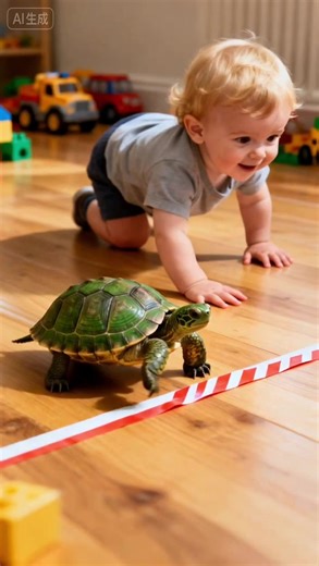 Turtle Race Competition Fun for Kids