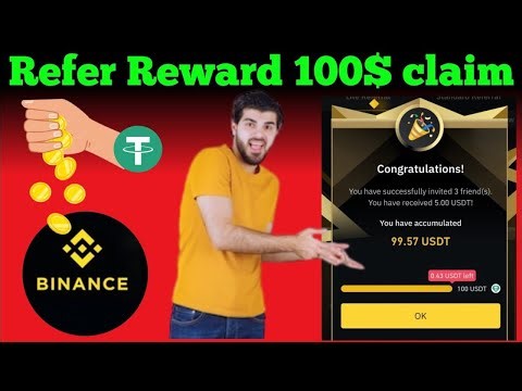 Binnance invite friends reward withdraw | how to claim binnance invite reward