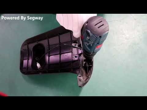 Segway E110L E-Moped - Rear Light And Rear Fender Repair Video
