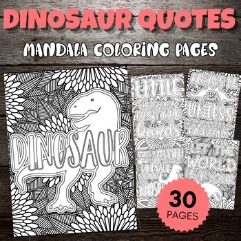 Printable dinosaur Quotes Coloring Pages - January Morning Work Activities