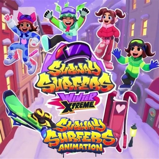 WINTER XTREME SURFERS EXCITED ABOUT THE RELEASE OF THEIR NATIVE LOCATION IN SUBWAY SURFERS #ai