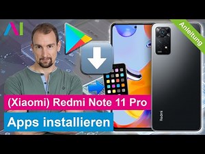 Xiaomi Redmi Note 11 Pro - Apps installieren / Apps laden • 📱 • 👨🏼‍💻 • ⬇️ • Anleitung | Tutorial