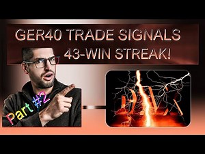 Backtesting Germany 40 DE40 Dax 40 Index 5 Minute Scalping Strategy - 43 Trade Signals (Part #2)