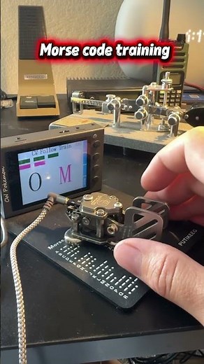 Morse code trainer! #hobby #hamradio #morsecode #training #practice