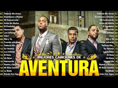 AVENTURA MIX 2026 💞 GRANDES ÉXITOS ROMÁNTICOS 💞 AVENTURA SUS MEJORES CANCIONES 💞 ALBUM COMPLETO