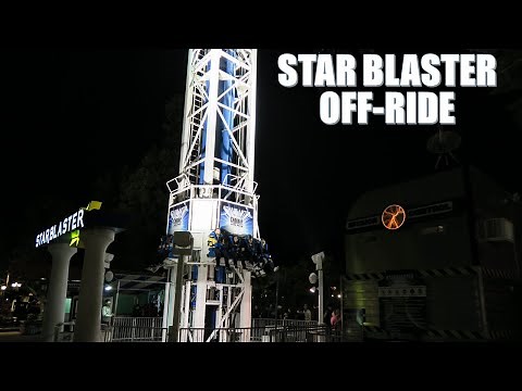 Star Blaster Off-Ride Footage, Canobie Lake Park S&S Double Shot | Non-Copyright