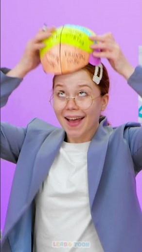 💡 BRAIN SCIENCE for Kids! Discover BRAIN PARTS & What They Do! 🧠✨ #learnwithplay #diy