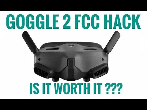 DJI Goggle 2 " FCC HACK " Penetration Test