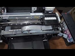 Epson L805 carriage not movement error All light blink