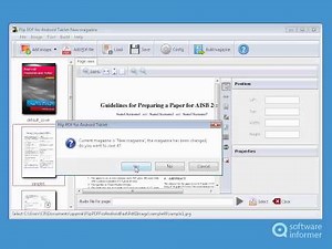 Working with Flip PDF For Android Tablet