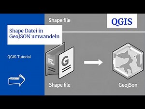 Shape Datei in GeoJSON umwandeln mit Hilfe von QGIS