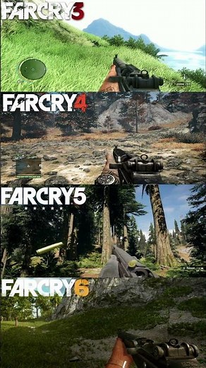Far Cry 3 vs Far Cry 4 vs Far Cry 5 vs Far Cry 6 | MS16 Evolution 🔥