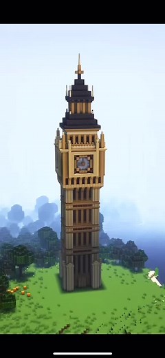 Minecraft Clock Tower Build Tutorial