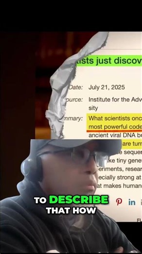 Junk DNA: The Genome's Secret Control Code Revealed! #shorts