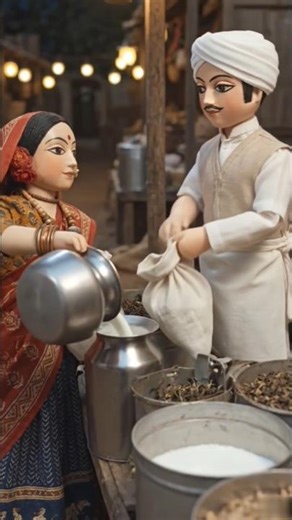 Tiny Doll Chai Making 😍 Realistic Miniature Cooking ASMR#shortsviral