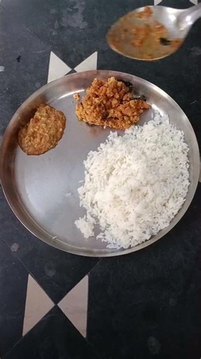 today lunch 😋😋