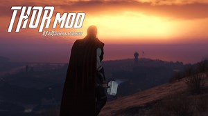 This mod for Grand Theft Auto V lets you become the God of Thunder, Thor, with all of his powers