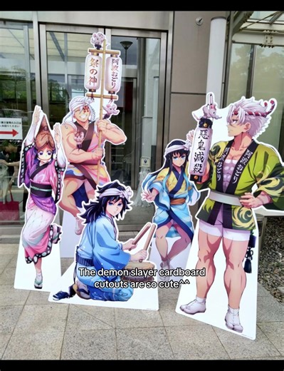 Cute Demon Slayer Cardboard Cutouts