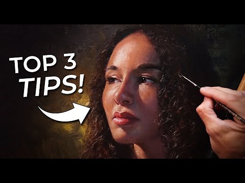 How to a Paint Lifelike Portrait in Oils