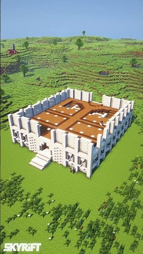 🏨 Modern Hotel in Minecraft | #Shorts Timelapse