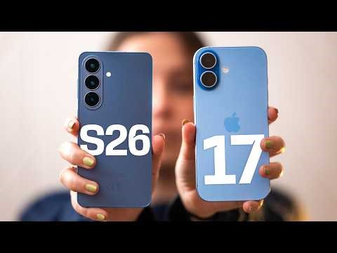 Samsung S26 vs iPhone 17, ¿hay tanta diferencia?