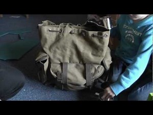 Canvas BW Rucksack | Armee Ware | Bundeswehr Bestände