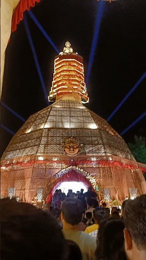 durga puja 2025 celebration Siliguri West Bengal #durgapuja #pandaldecoration #durgapujabengal