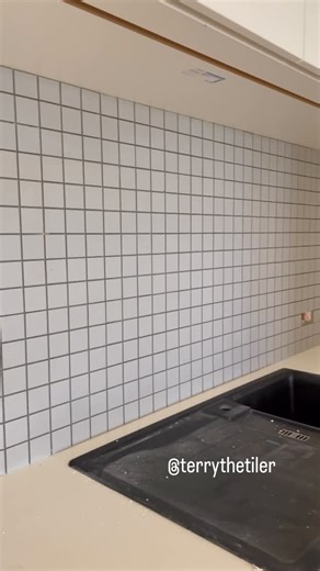 Triple T Professional Tiling on Instagram: "Japanese mosaic Splashback 👌 #tiler #melbournetiler #tilework #tileinstallation #splashback #tiling #melbournebuilder"