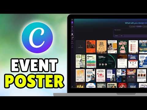 How To Make Event Poster & Event Flyer In Canva (2026) - Full Guide