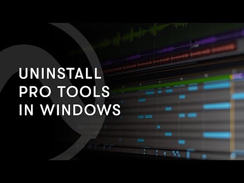 Uninstall Pro Tools in Windows