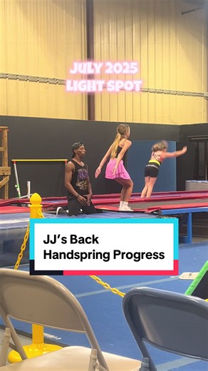 The last 6-7 months of JJ’s back handspring progress! So proud of my girl! #daughter #cheer #tumbling #cheerleading #backhandspring @💗🎀JJ🎀💗 @Jordynn💋🧸