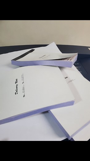 Delivery note books | Ella Media Graphics Ltd