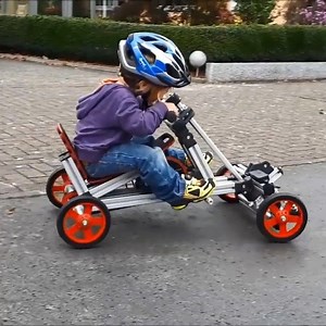 Bigger is not always better. See the electric Mini Go-Kart and Mini TopFuel that Jan has built! 🏎 Join the Infento Fan Community on facebook to discover the coolest creations, tips and tricks. From Infento Fans for Infento Fans! 👩‍💻 🔧https://www.facebook.com/groups/1120415358140246/ | Infento - World's first real constructible rides