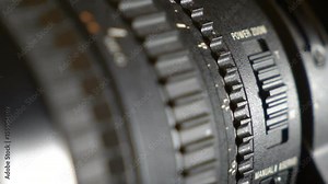 Adjusting camera zoom lens control ring