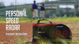 Watch Baseball Radar Gun NetPlayz Speed Sensors Training Equipment on Amazon Live