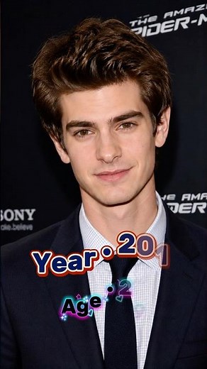 Andrew Garfield Then vs Now 🎬 #celebrity #andrewgarfield
