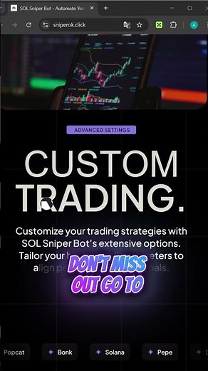 🤖 SOLANA TRADING BOT TELEGRAM: AUTOMATED CRYPTO TRADING MADE EASY 💸