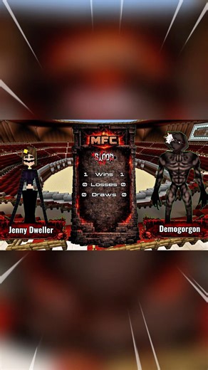 Demogorgon VS Jenny Dweller in Minecraft #minecraft #minecraftusa #demogorgon #strangerthings #jenny