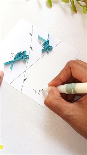 quilling Card making ✨✨ #cardcreations #quillingcard #card #diy #edit #craft