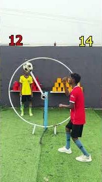 Exciting football spinning challenge !
