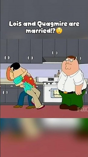 Lois and quagmire are married!? 😳#familyguy #petergriffin #shortvids #cartoons #relatable for you