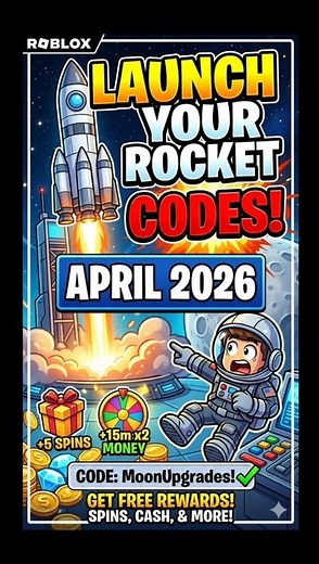 Launch Your Rocket Codes (April 2026) #roblox #short #codes
