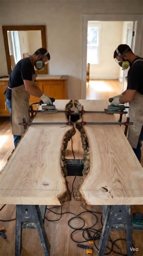 How to Make a Simple & Strong Wooden Dining Table​#woodworking #diyfurniture #woodtable#ai